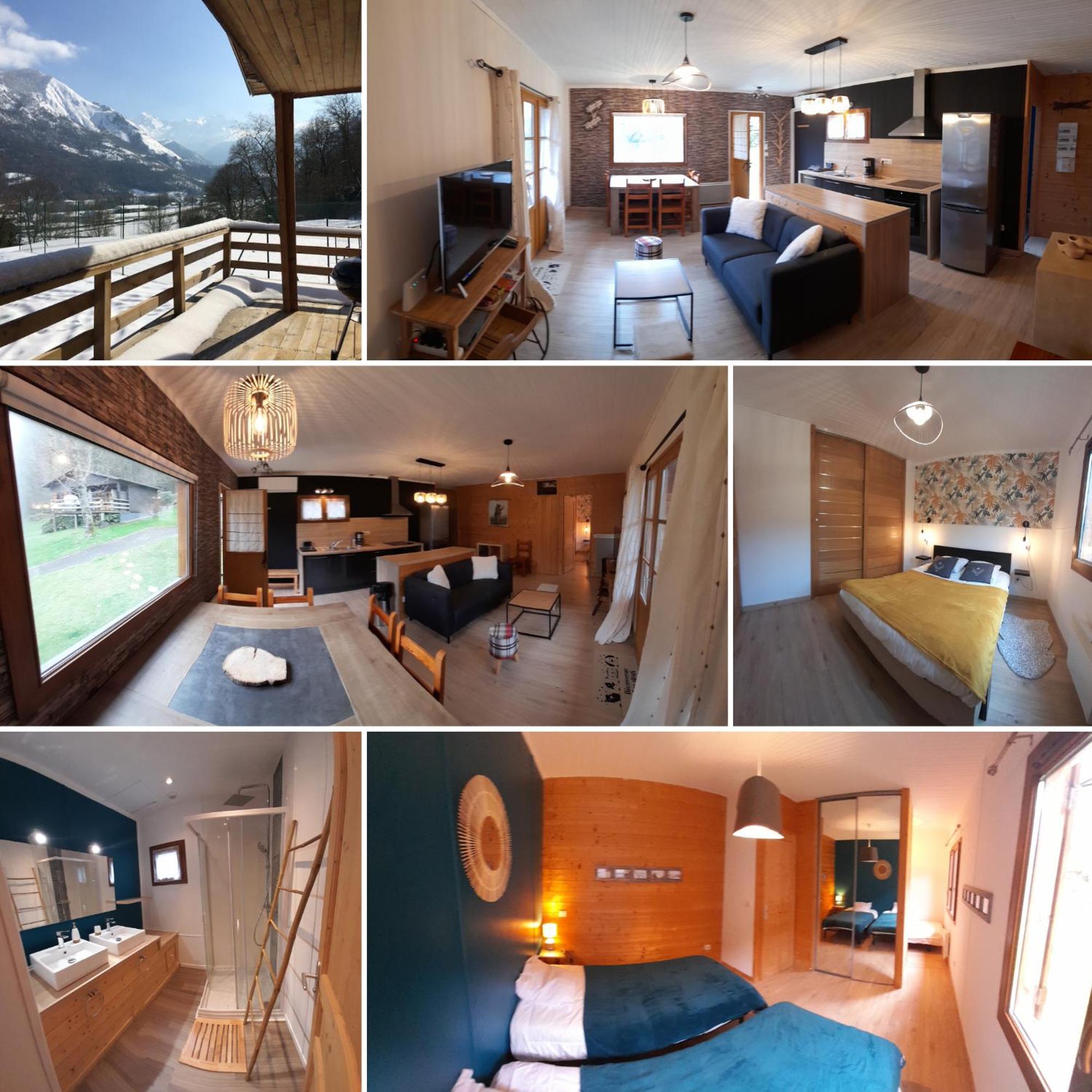 Gere-Belesten Chalet De L'Ours Brun, Gite 3 Etoiles מראה חיצוני תמונה
